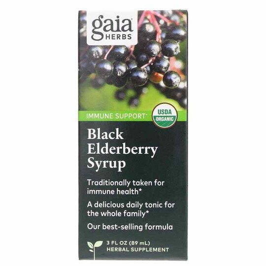 Black Elderberry Syrup Extra Strength, GH